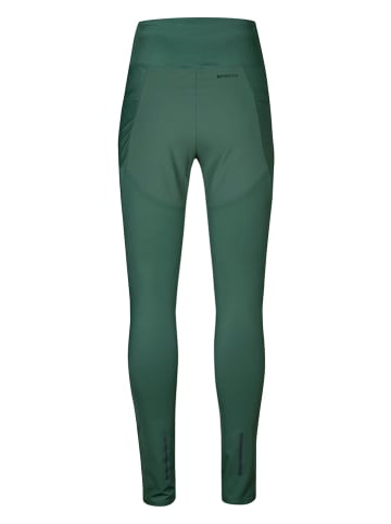 Halti Legginsy funkcyjne "Pallas II" w kolorze zielonym