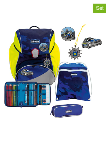 Scout 5-częściowy zestaw "Bluze Police" w kolorze granatowo-żółtym