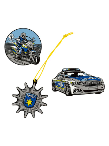 Scout 5-delige schoolset "Blue Police" donkerblauw/geel