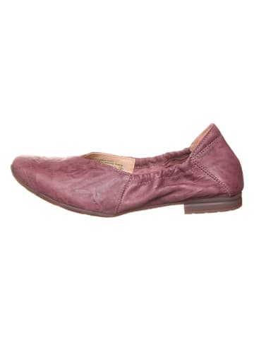 Think! Leder-Ballerinas in Lila