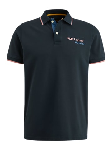 PME Legend Poloshirt in Dunkelblau