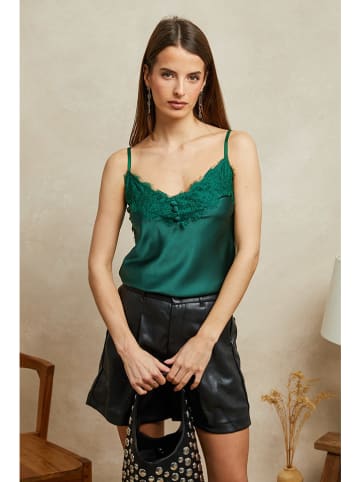 Plume Top "Agar" groen