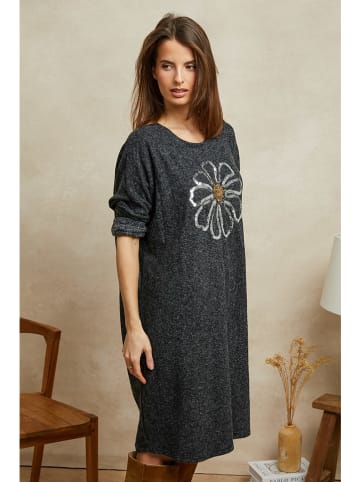 Plume Jurk "Beverly" antraciet