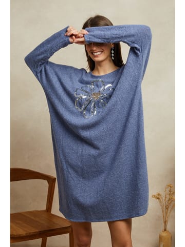 Plume Kleid "Beverly" in Blau