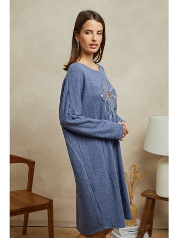 Plume Kleid "Beverly" in Blau