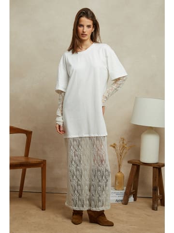 Plume Kleid "Chawn" in Weiß
