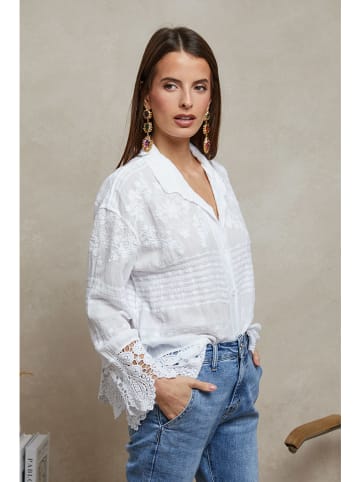 Plume Blouse "Cheor" wit