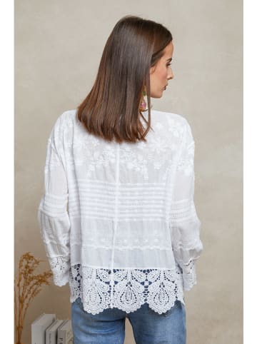 Plume Blouse "Cheor" wit