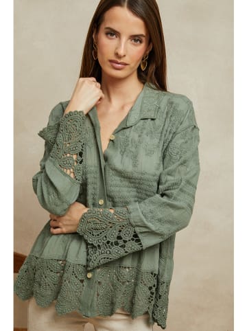 Plume Bluzka "Cheor" w kolorze khaki