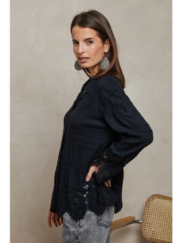 Plume Blouse "Cheor" zwart