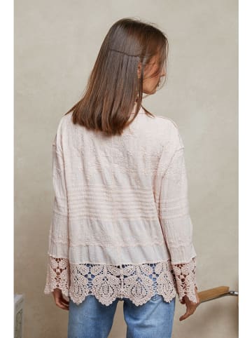 Plume Bluse "Cheor" in Rosé