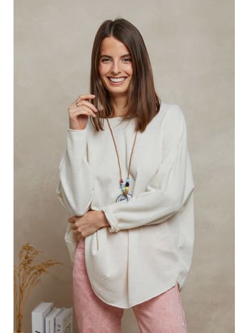 Plume Pullover "Diamond" in Creme