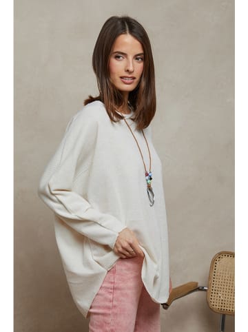 Plume Pullover "Diamond" in Creme