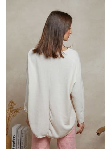 Plume Pullover "Diamond" in Creme