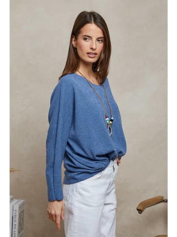 Plume Pullover "Diamond" in Blau