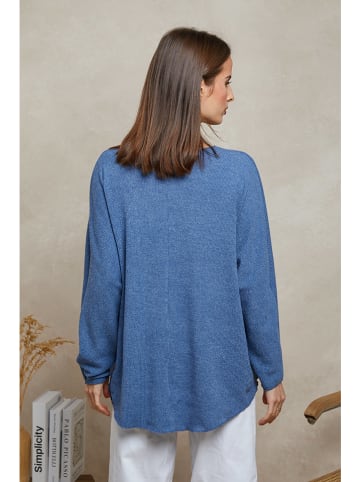 Plume Trui "Diamond" blauw
