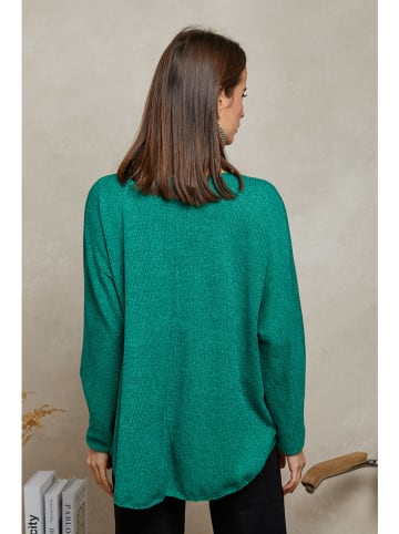 Plume Trui "Diamond" groen