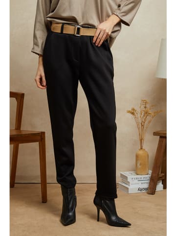 Plume Hose "Lavi" in Schwarz