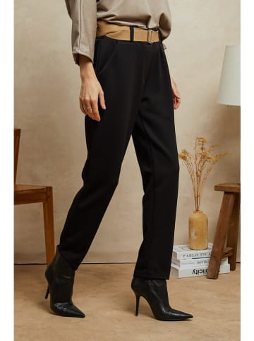 Plume Hose "Lavi" in Schwarz