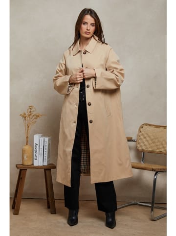Plume Übergangsmantel "Loulia" in Beige