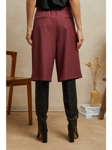 Plume Bermudas "Maggy" in Bordeaux