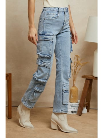 Plume Jeans "Mollo" - Slim fit - in Hellblau