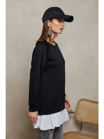 Plume Sweatshirt "Nature" zwart