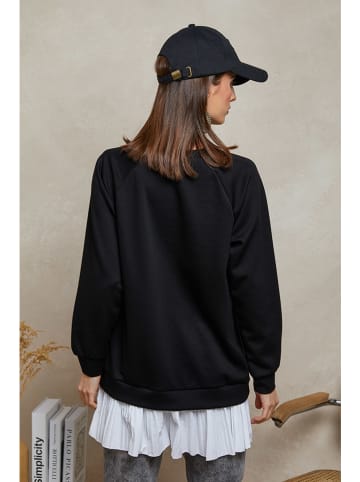 Plume Sweatshirt "Nature" zwart