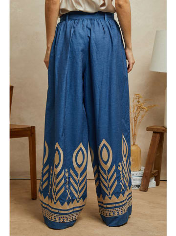 Plume Marlenehose "Nem" in Blau