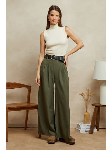 Plume Spodnie "Paule" w kolorze khaki