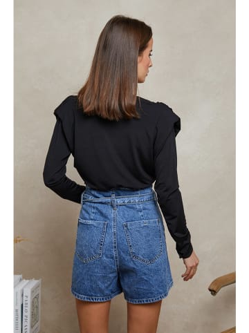 Plume Blouse "Petrus" zwart
