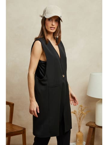 Plume Weste "Pia" in Schwarz