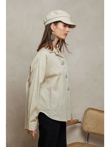 Plume Blouse "Rozalie" beige