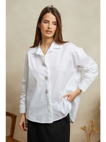 Plume Blouse "Rozalie" wit