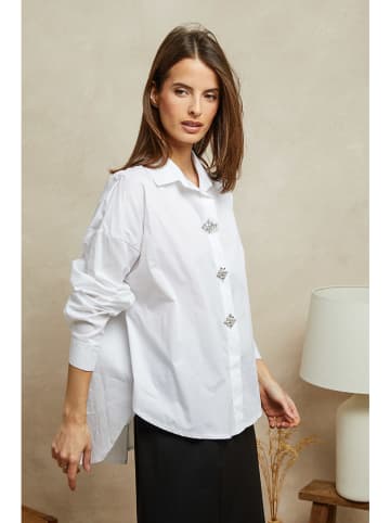 Plume Blouse "Rozalie" wit