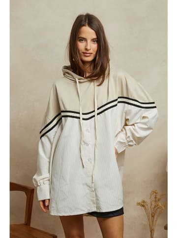 Plume Hoodie "Sidonie" in Beige