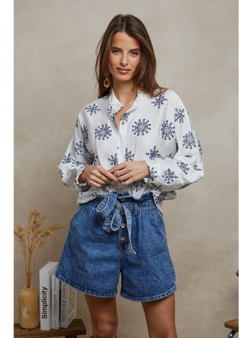 Plume Bluse "Tidji" in Weiß