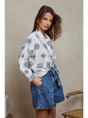 Plume Bluse "Tidji" in Weiß