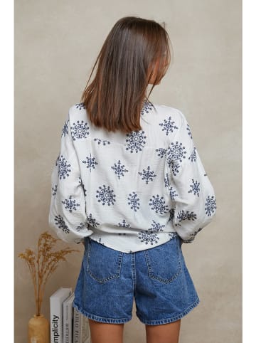 Plume Blouse "Tidji" wit