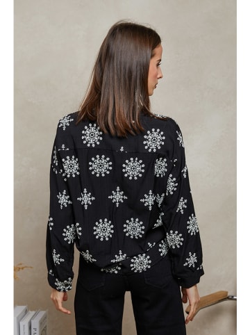 Plume Blouse "Tidji" zwart