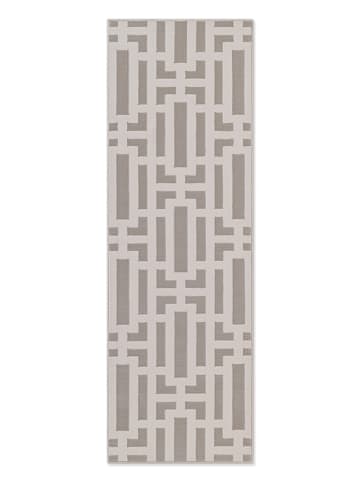 Elle Decoration Kurzflor-Teppich "Perles" in Creme/ Grau