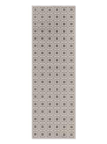 Elle Decoration Kurzflor-Teppich "Perles" in Grau/ Creme