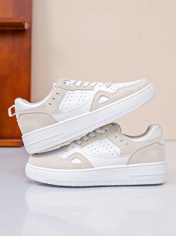 Sixth Sens Sneakers in Beige/ Weiß