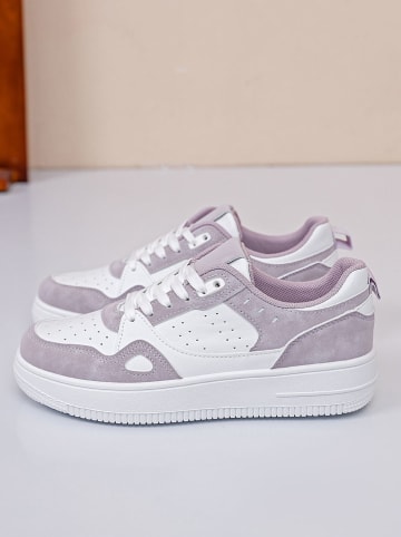 Sixth Sens Sneakers in Grau/ Weiß