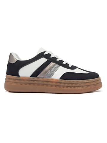 Sixth Sens Sneakers in Schwarz/ Weiß