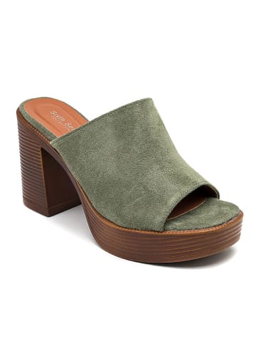 Sixth Sens Slippers groen
