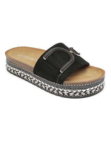 Sixth Sens Slippers zwart