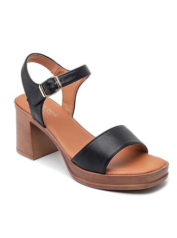 Sixth Sens Sandaletten in Schwarz