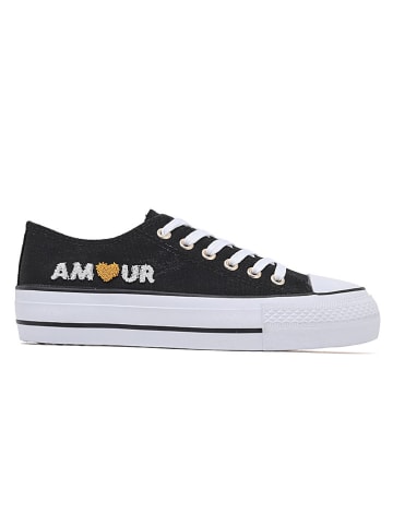 Sixth Sens Sneakers in Schwarz