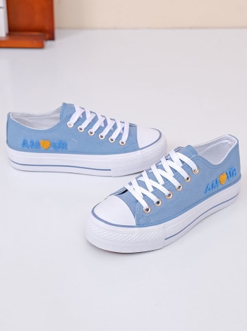 Sixth Sens Sneakers in Blau